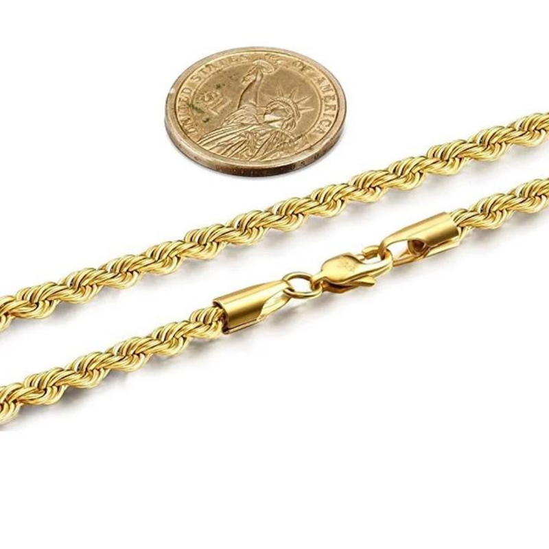 18K Jo Chain Necklace-4