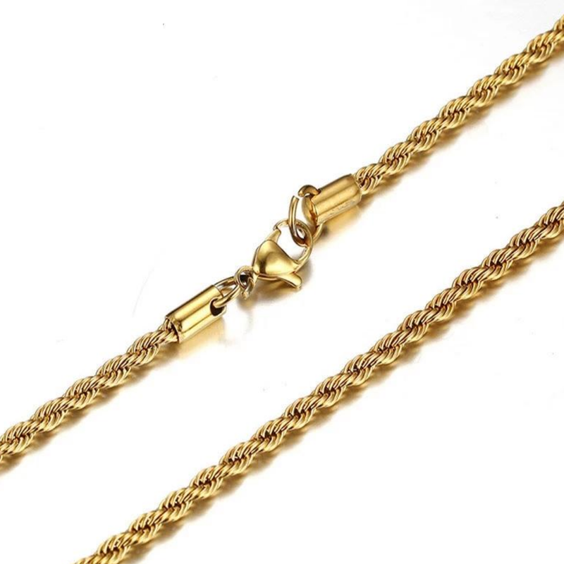 18K Jo Chain Necklace-5