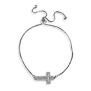 Cross Bracelet -Silver-0