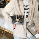 Betty Shoulder Bag -Clear/Black-5