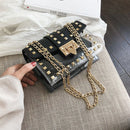 Betty Shoulder Bag -Clear/Black-7