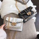 Betty Shoulder Bag -Clear/Black-9