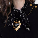 Black Heart Necklace-1