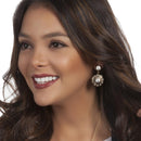 Bloom Earrings-Clear-1