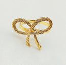 Bow Napkin Ring Set of 6-2