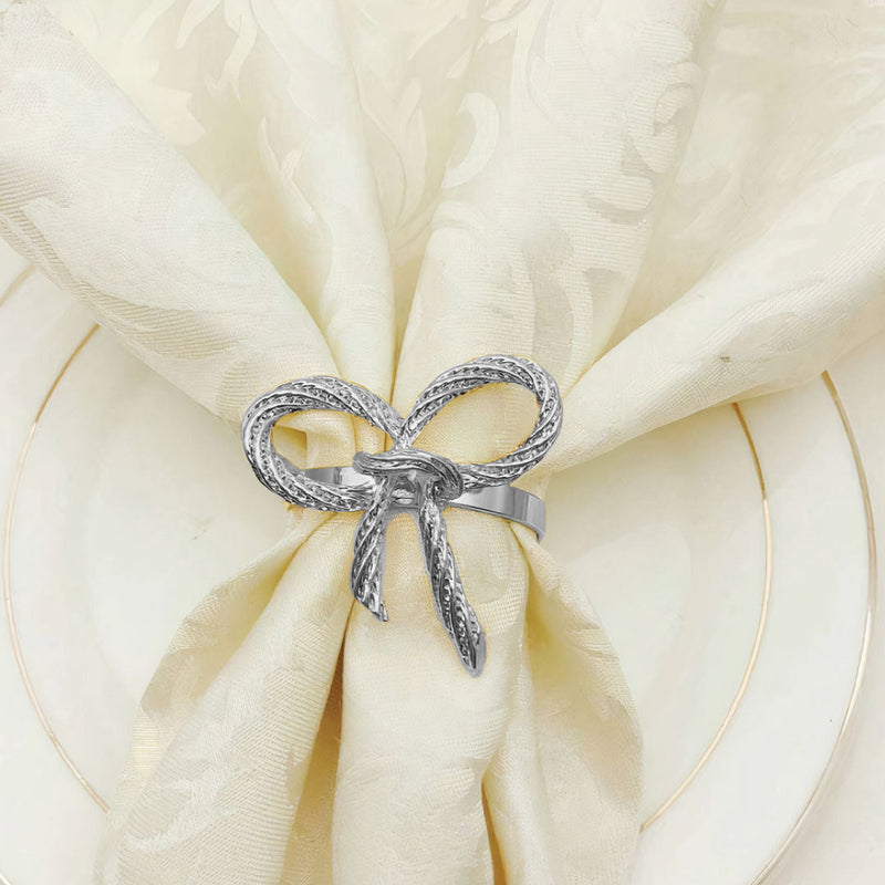 Bow Napkin Ring Set of 6-1