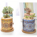 Mandala Planter Set of 4-6
