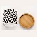 B&W Planters Set of 3-5