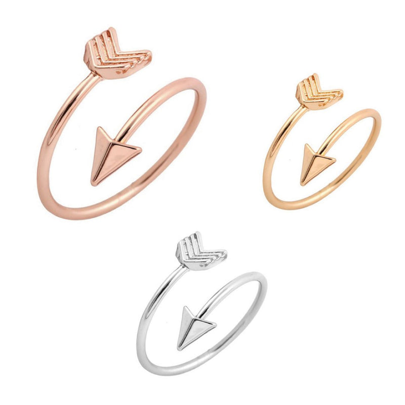 Delicate Arrow Ring-0