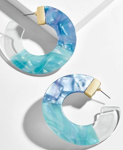 Eva -Blue Earrings-1