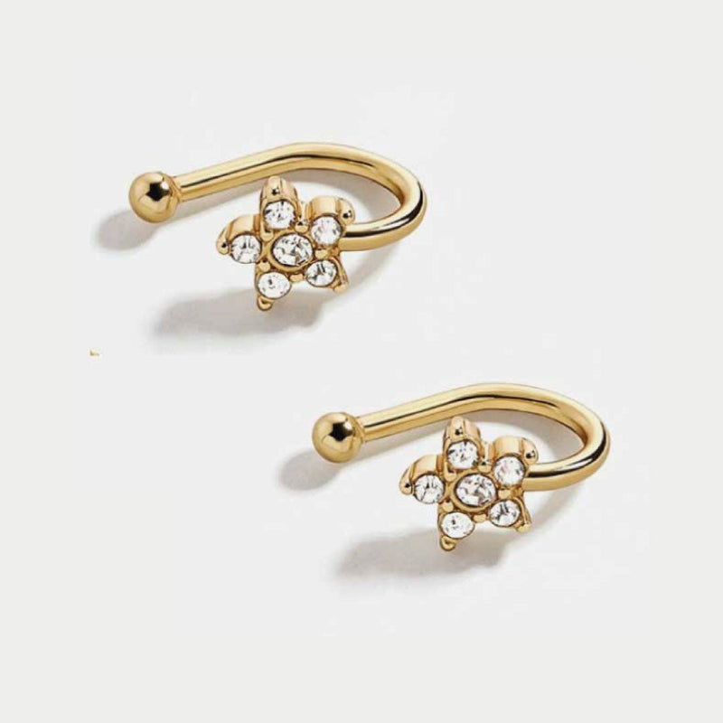 Dhalia Ear Cuffs -Set of 2-0