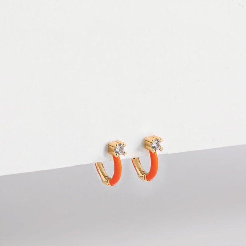 Flirt Huggie Earrings-6