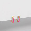 Flirt Huggie Earrings-7