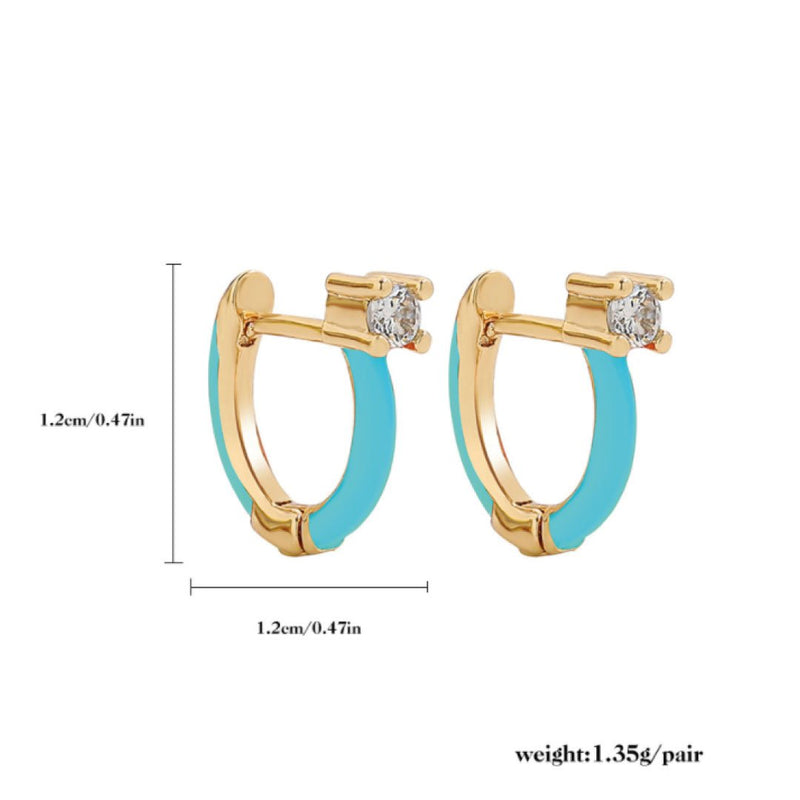 Flirt Huggie Earrings-5