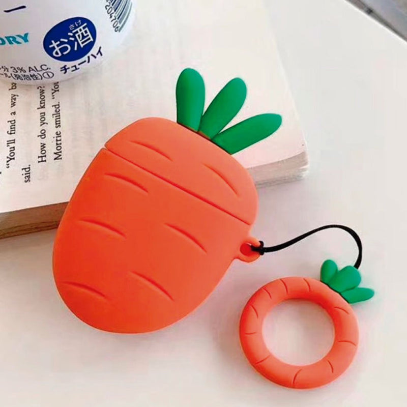 Funky Airpod Case- Carrot-0