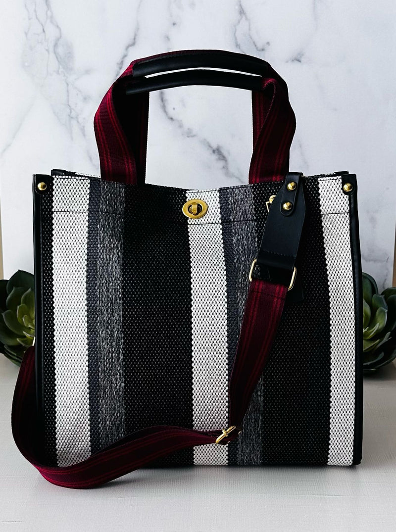 Stripe Tote-2