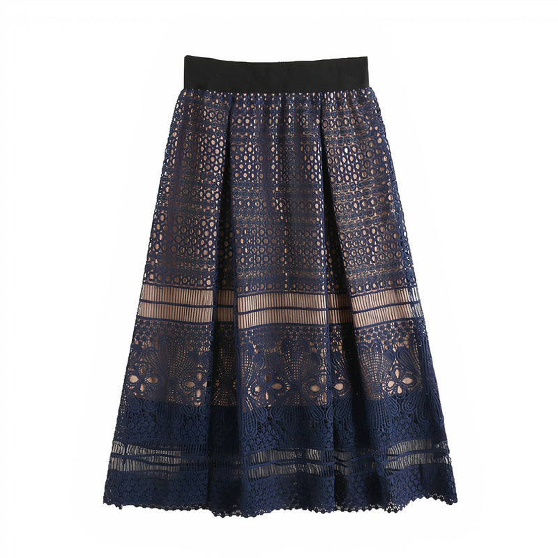 Halle Classic Lace Adjustable Skirt-1