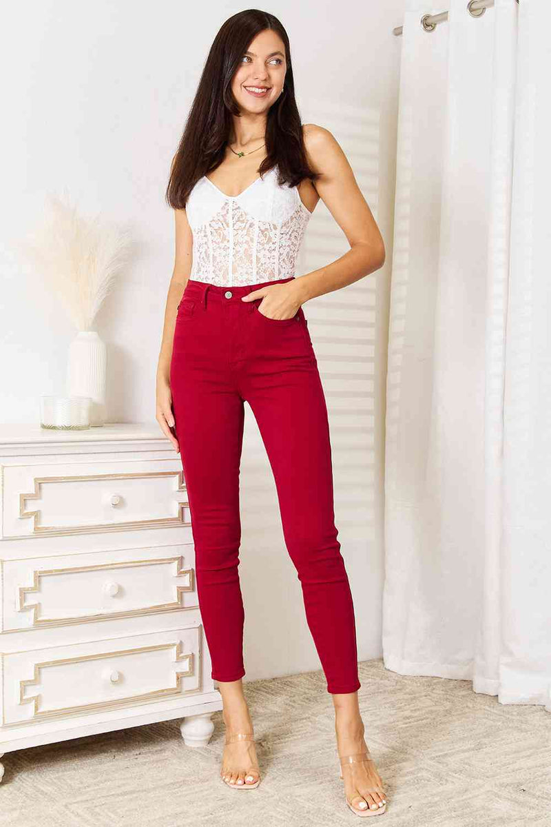 Jenna High Waist Skinny Jeans-4