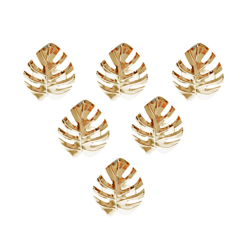 Leaf Napkin Ring Set of 6-4