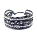 Looped Bracelet- Coal-0