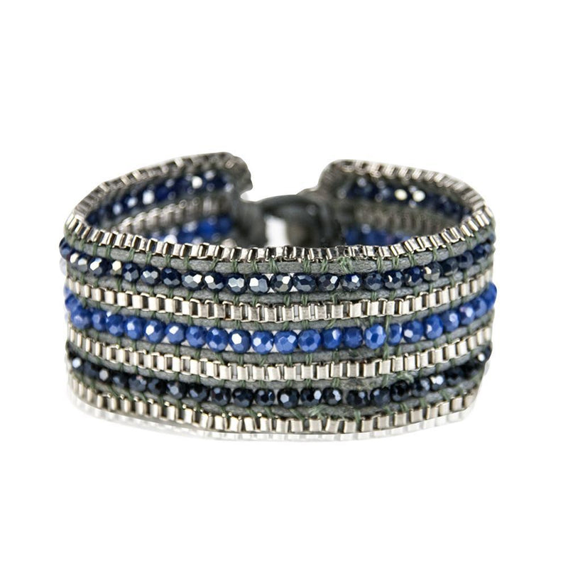 Looped Bracelet -Sapphire-0