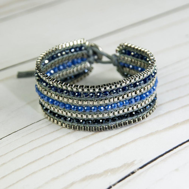 Looped Bracelet -Sapphire-2