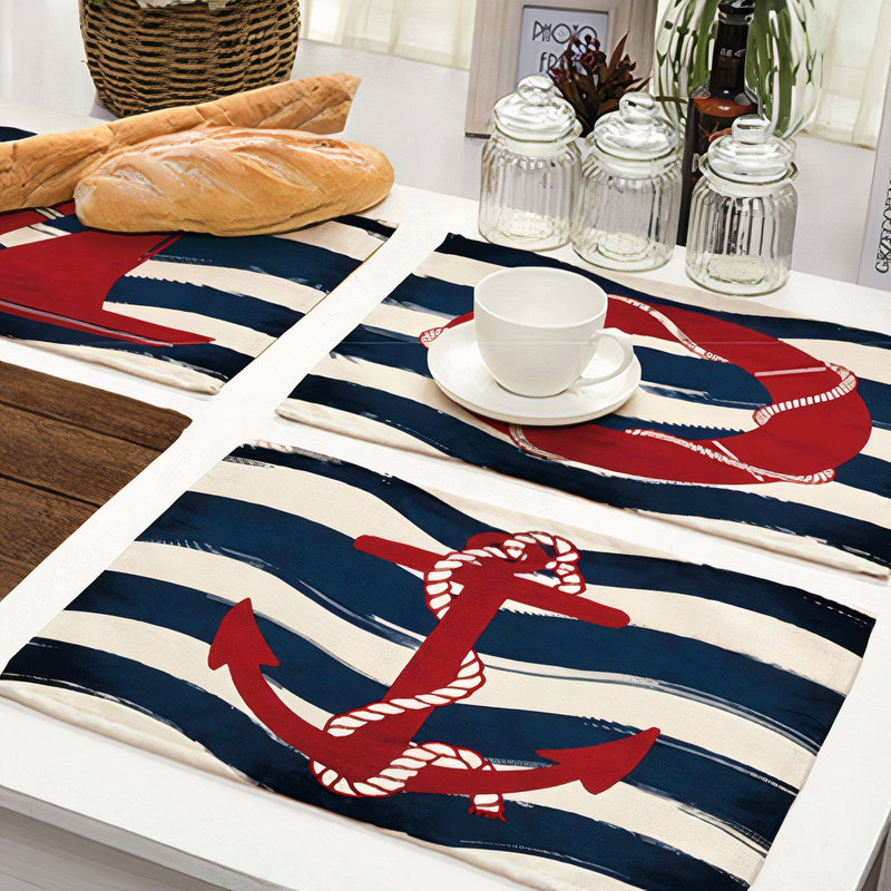 Nautical Placemat Set of 4-0