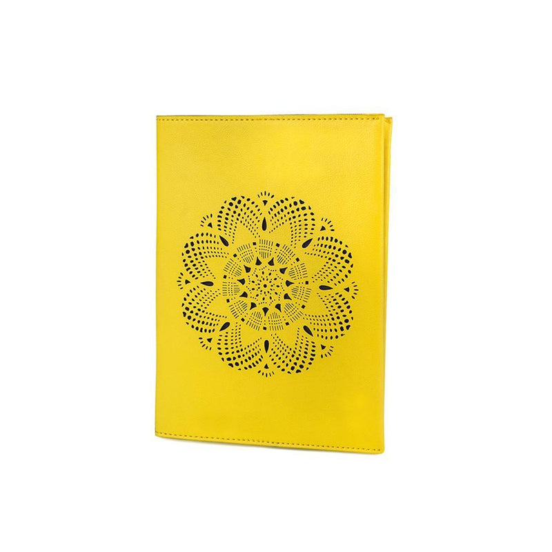 Noteworthy Leather Notebook-Lemon-0