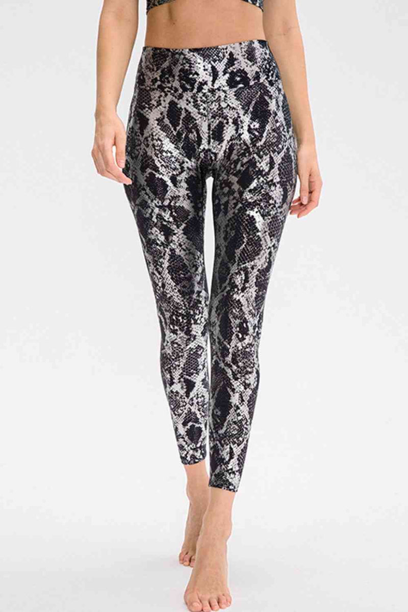 Animal Print Active Pants-6