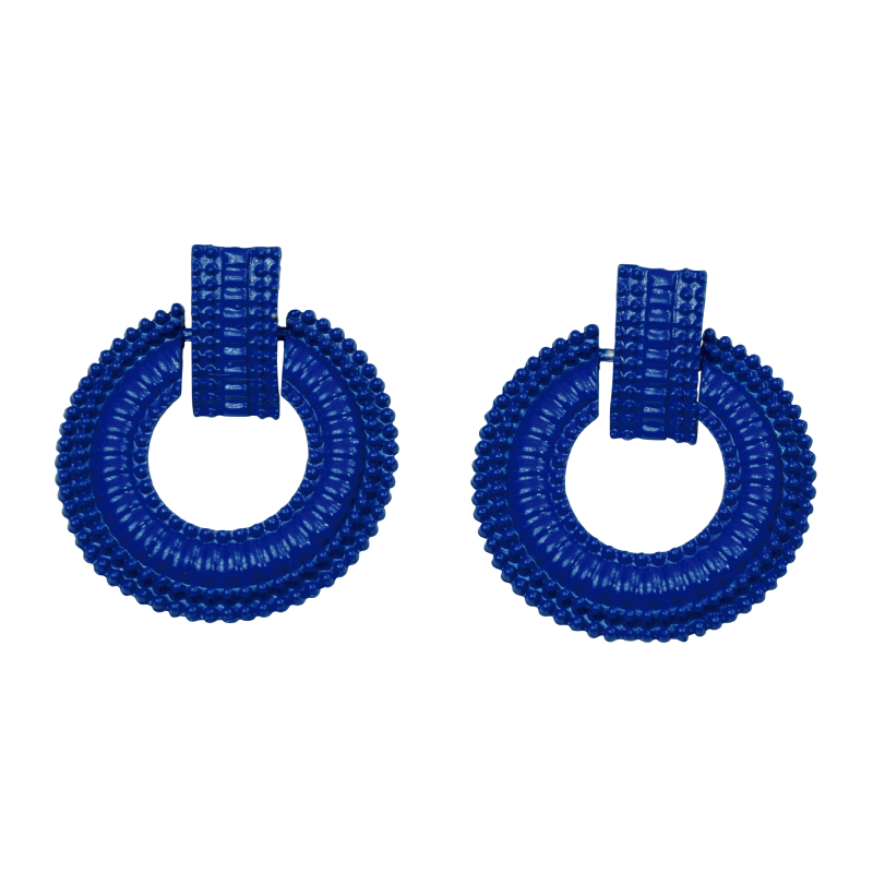 Petra -Blue Earrings-0