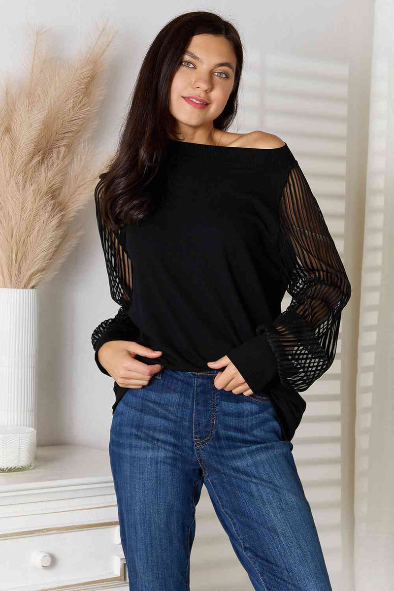 Raglan Sleeve Top-2