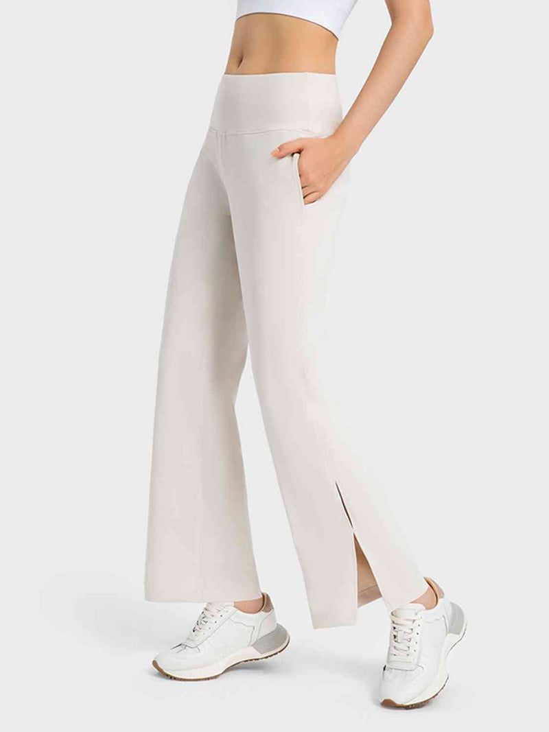 Slit Sport Pants-2