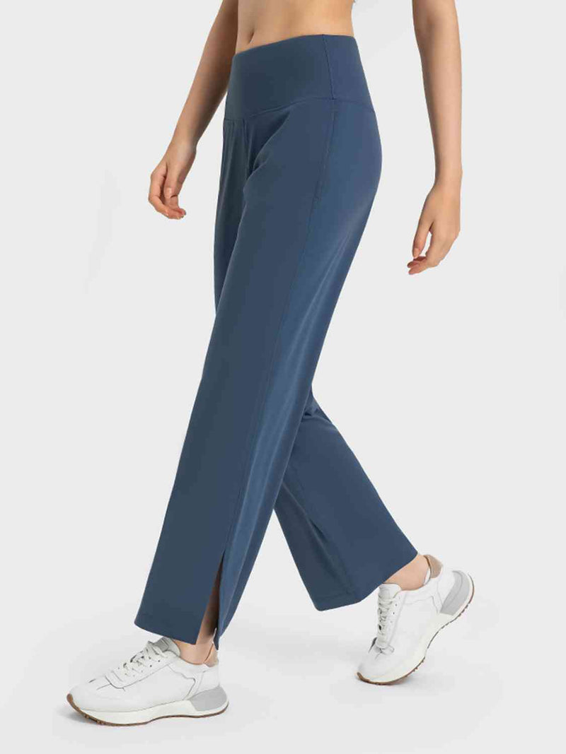 Slit Sport Pants-4