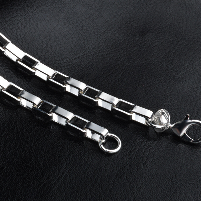 Sterling Silver Linked Bracelet-2