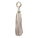 Leather Tassel - Nude/Gold-0