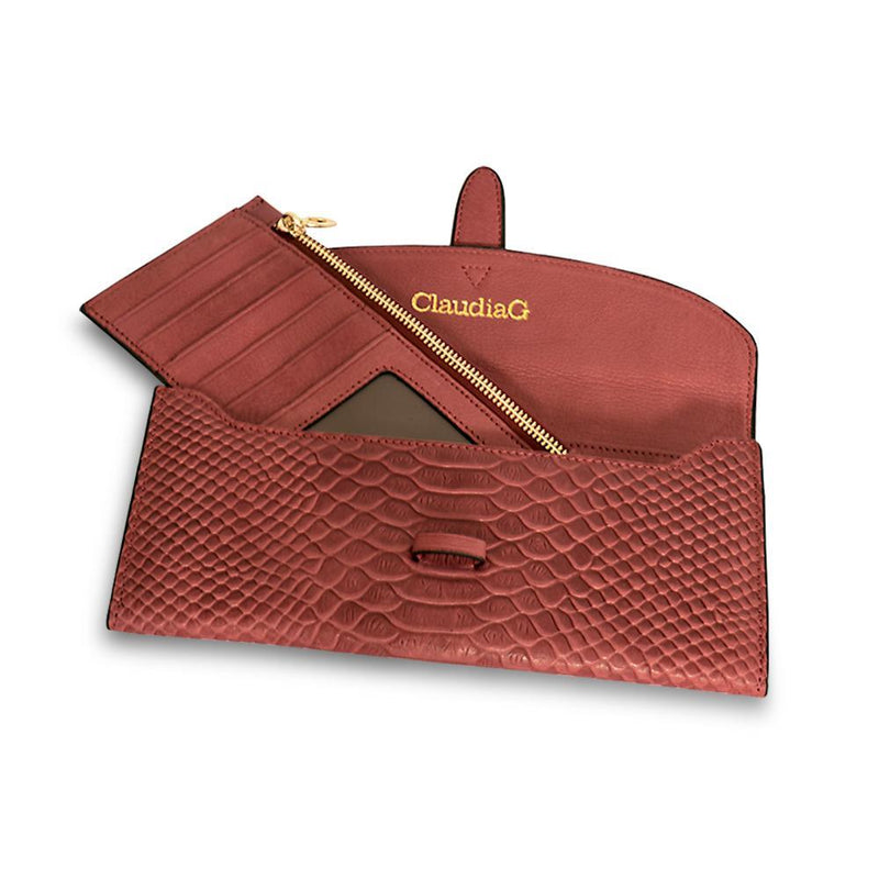 Wealthy Leather Wallet -Red-3