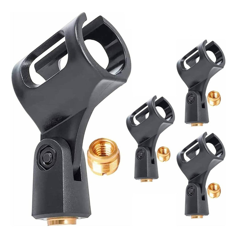 5 Core Microphone Clips Large Barrel Style Mic Holder Adjustable Angle for all Handheld Transmitters such as Sm57 Sm58 Sm86 Sm87 - MC-01 2PCS-13
