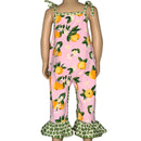 AnnLoren Boutique Pink Pretty as a Peach Baby/Toddler Girls Summer Romper-8
