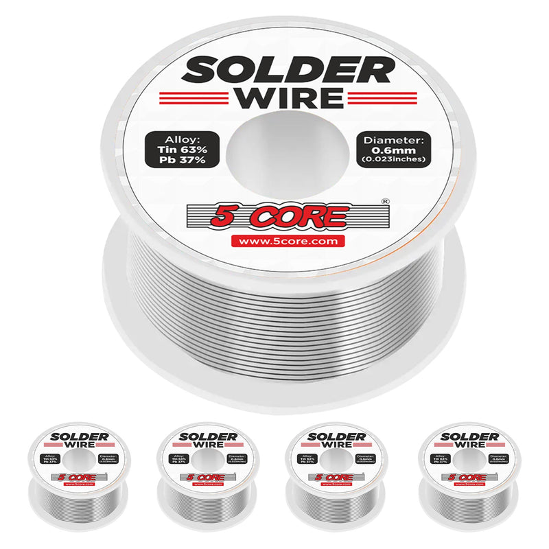 5 Core Solder Wire 5 Pices Lead Free Electrical Soldering Iron - solder wire 5 pcs-0